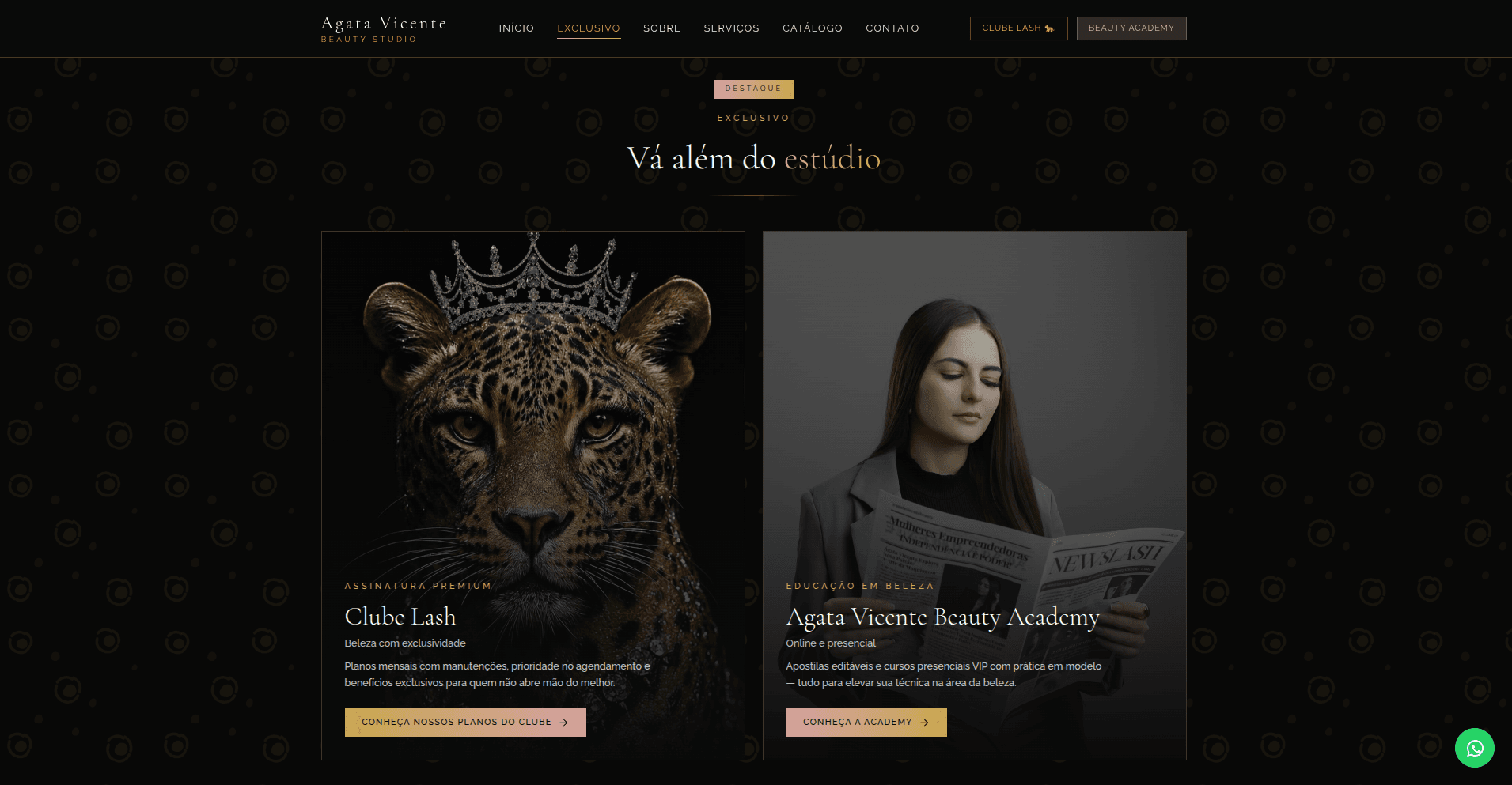 Preview do projeto Agata Vicente Beauty