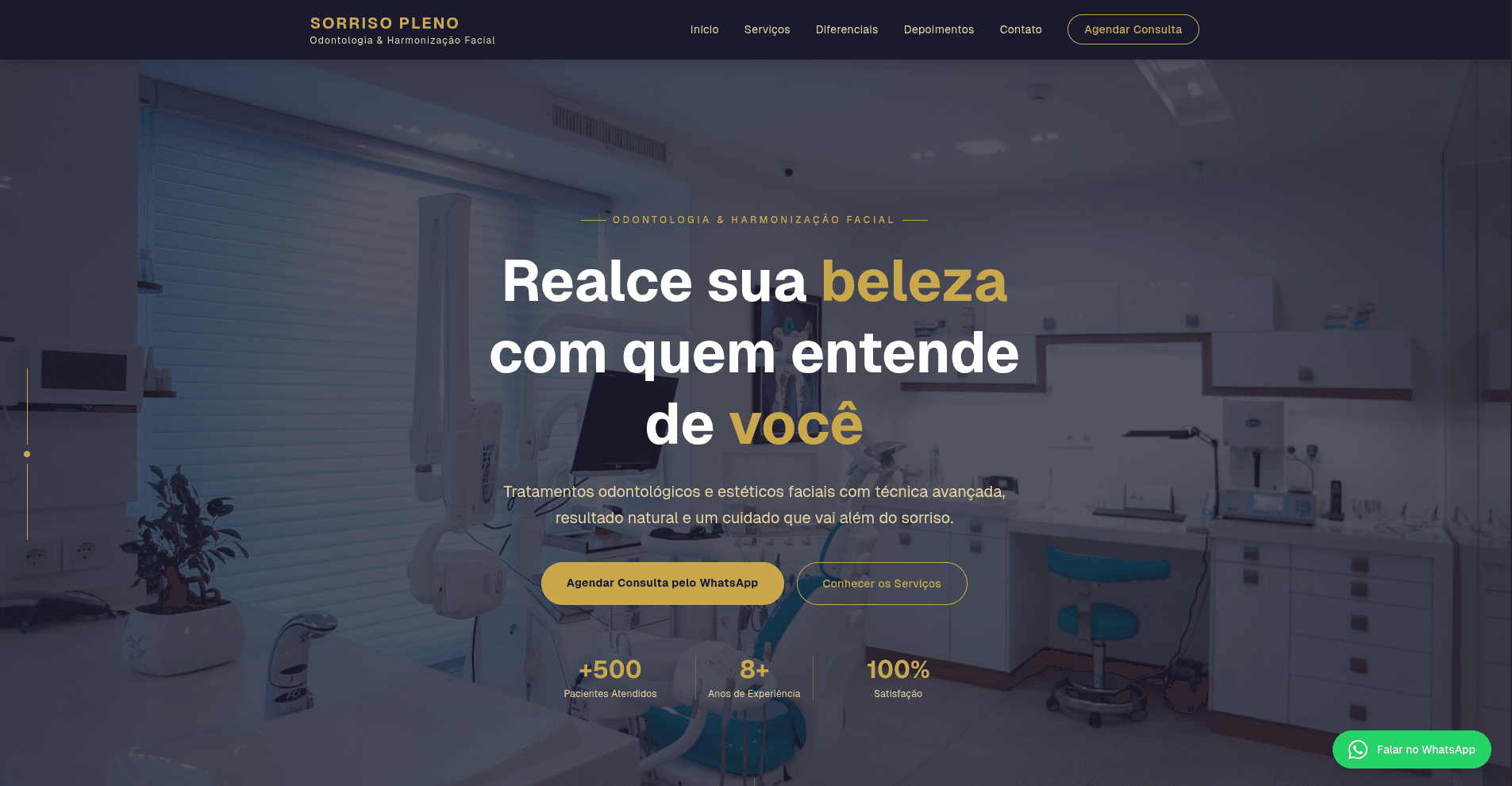Preview do projeto Sorriso Pleno